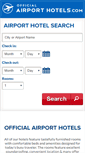 Mobile Screenshot of officialairporthotels.com